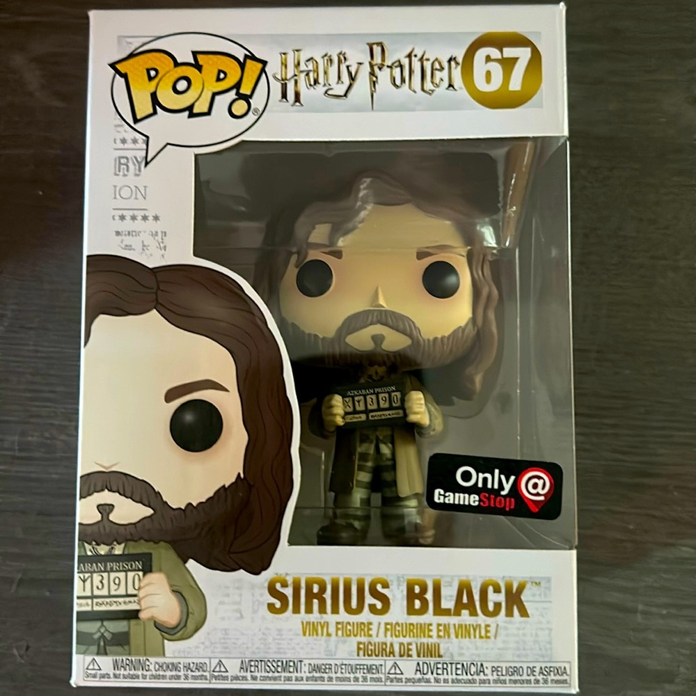 Brand New Sirius Black Funko Pop